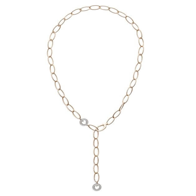 Rose Gold and Diamond Necklace