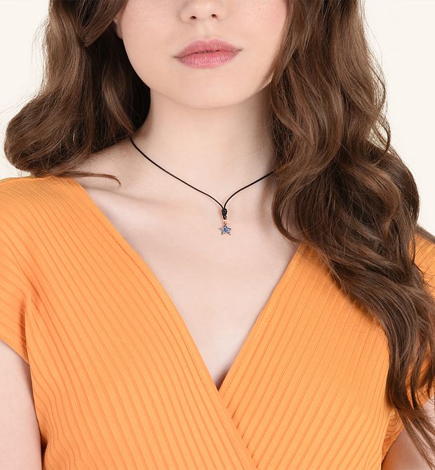 Sapphire Star Pendant