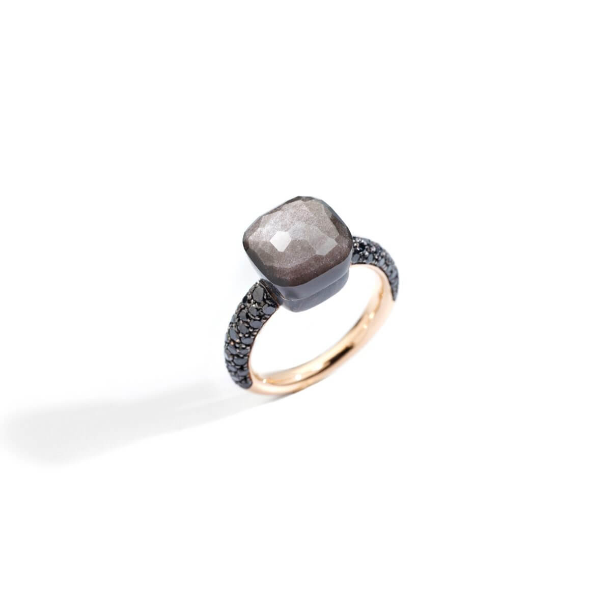 Classic Obsidian Nude Ring
