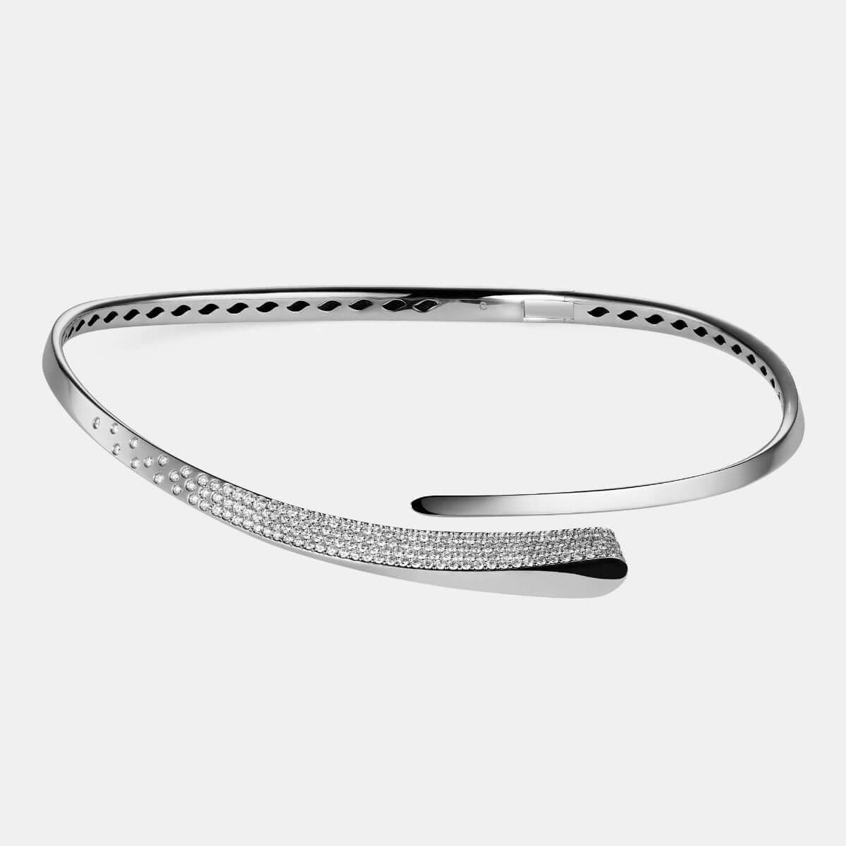 Girocollo Like Regular Full Pave