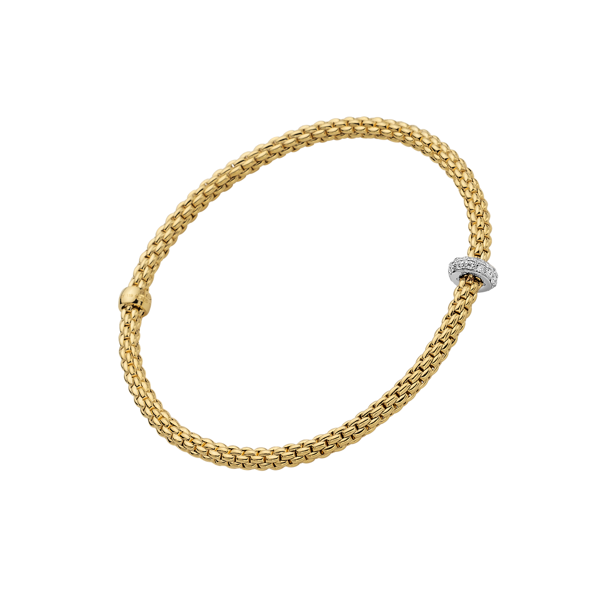 Bracciale Flex'it con diamanti