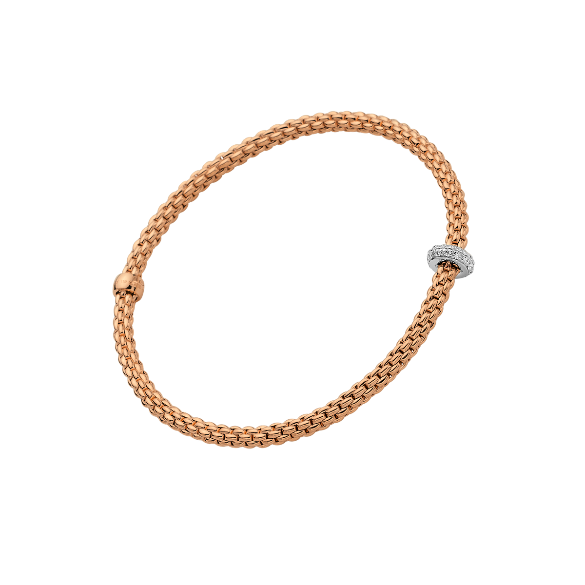 Bracciale Flex'it con diamanti