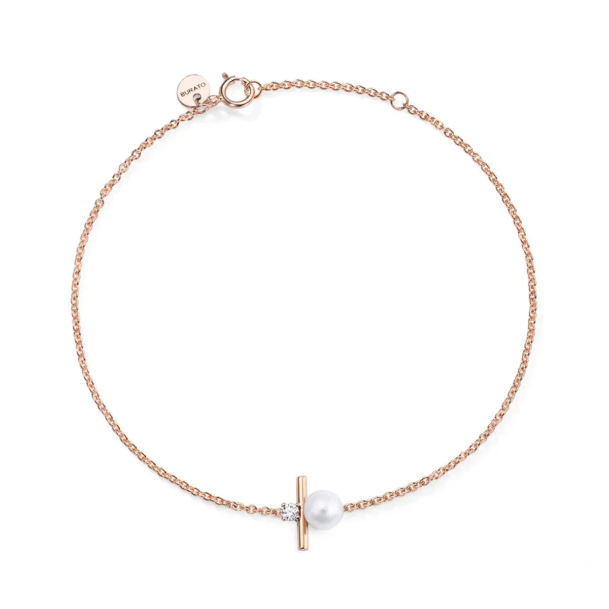 Bracciale Pearl Solitaire Bar