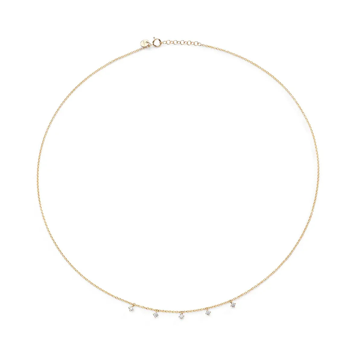 Collana Cinque Diamanti