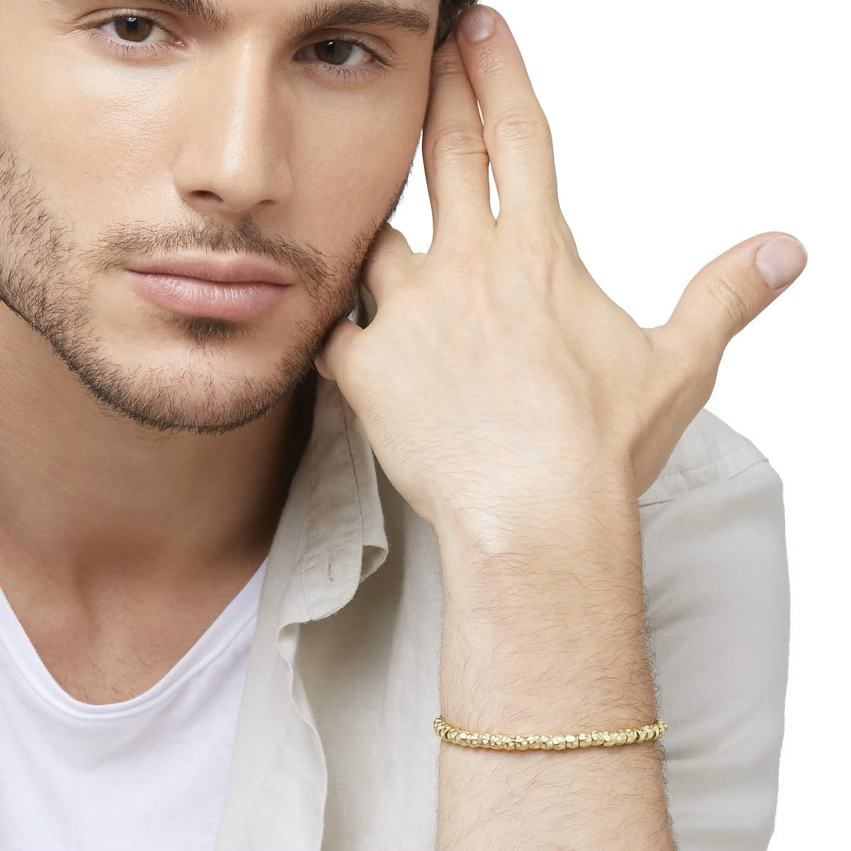 Classic and Bold Rondelle Bracelet