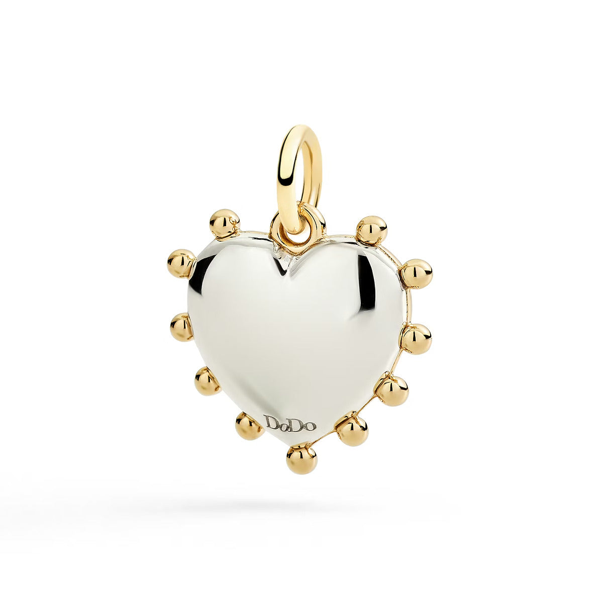 CIONDOLO CUORE CON MALACHITE