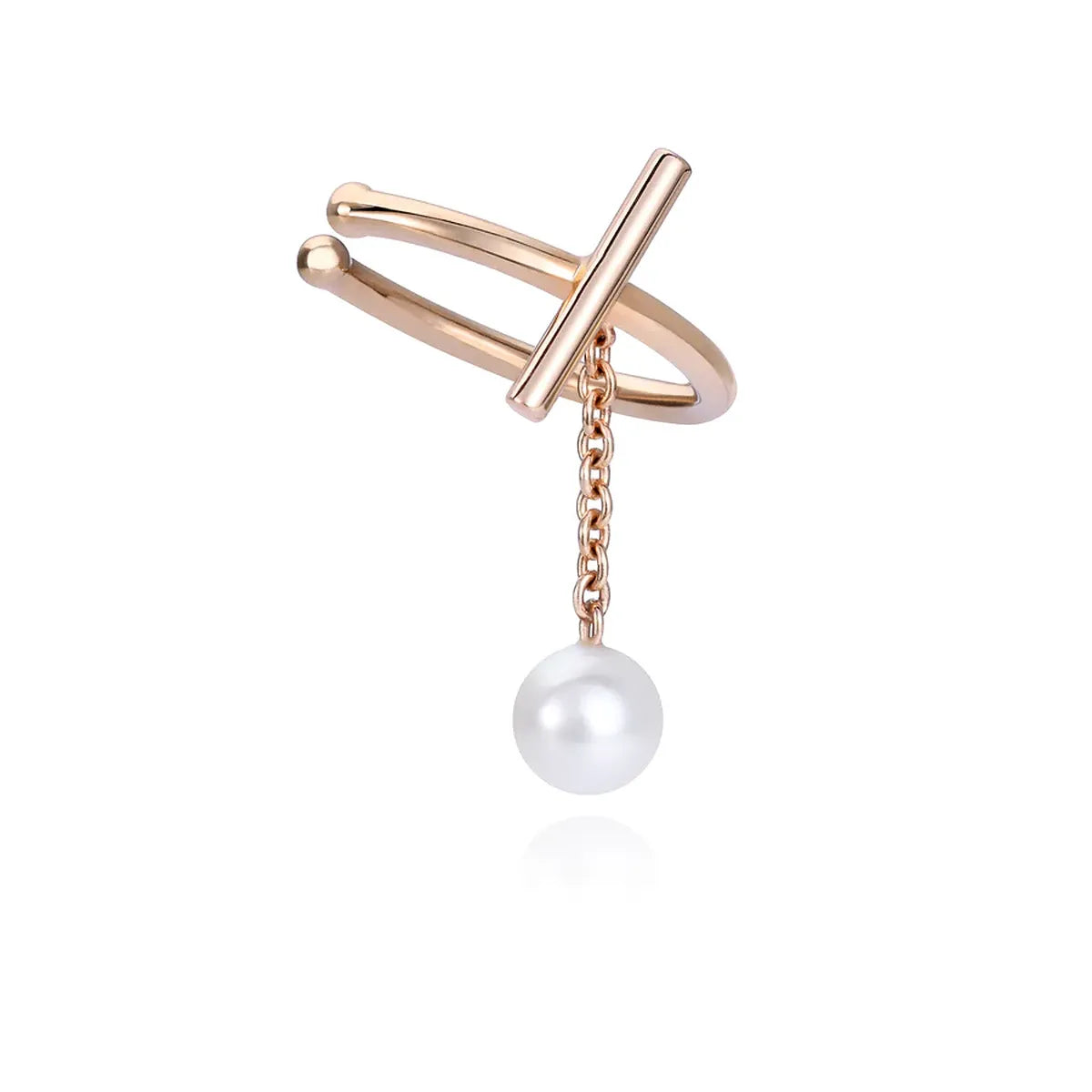 Linea Pearl Bar Ear Cuff