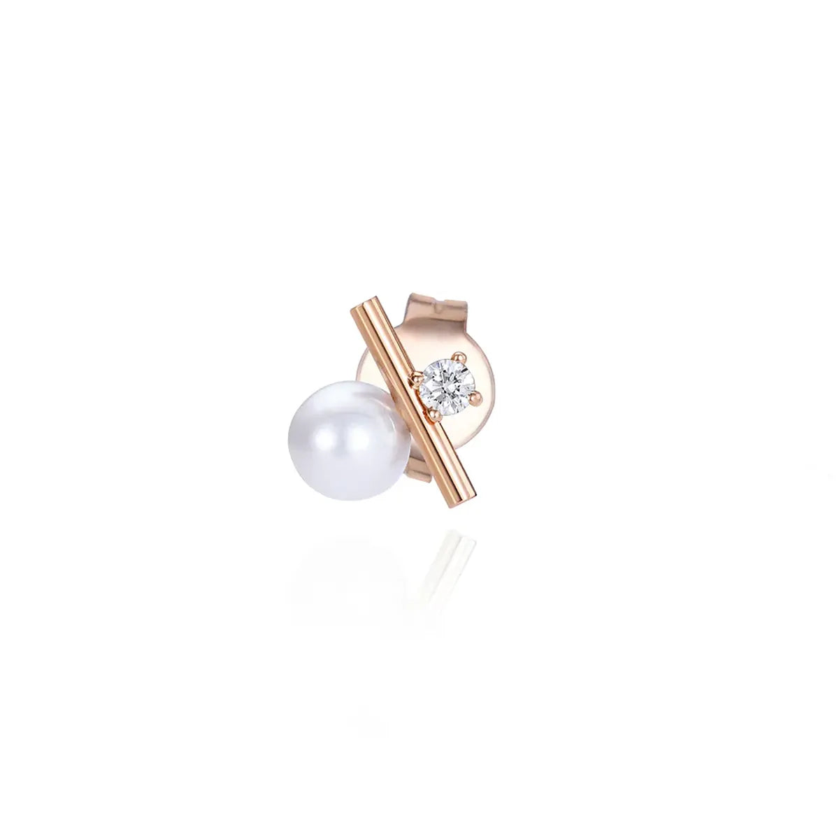 Orecchino Pearl Solitaire Bar