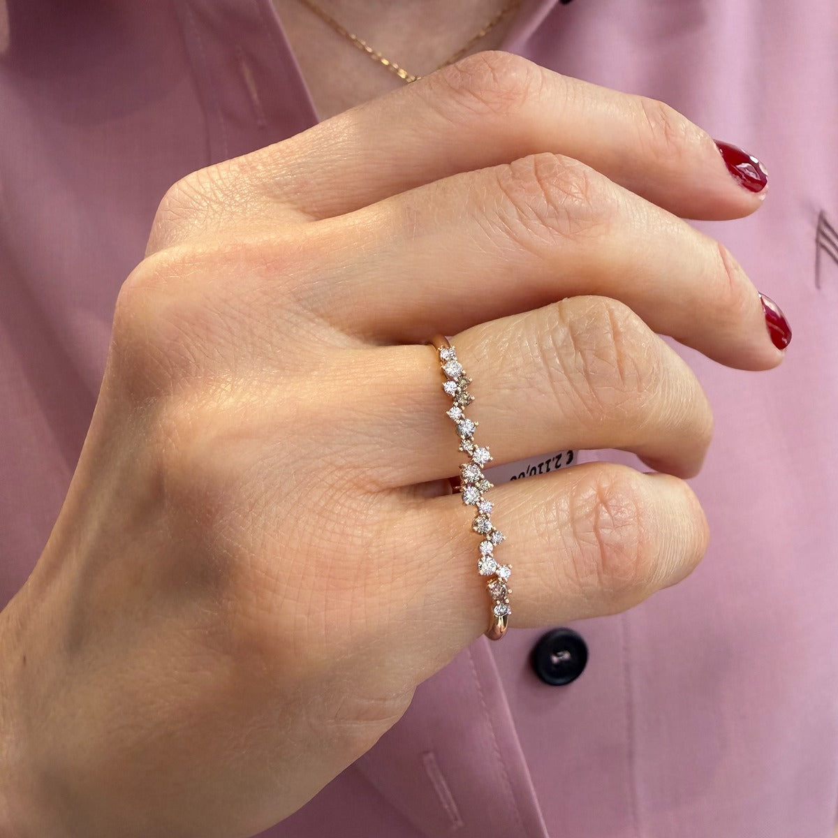 Like Regular Full Pavè White Gold Ring - TO BE REVIEWED