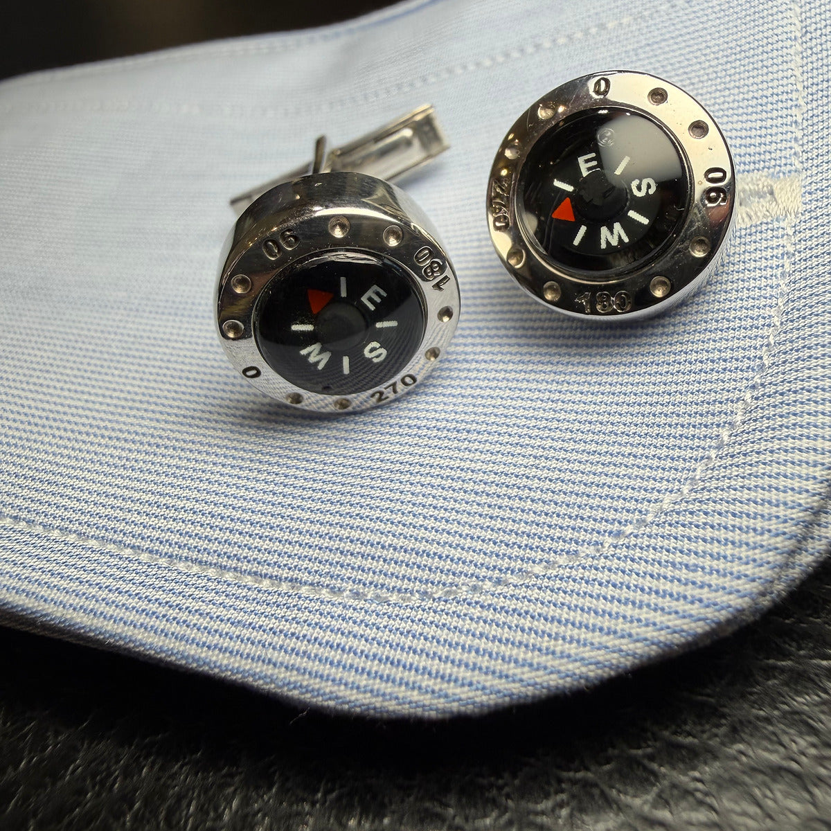 Gemelli Bussola Argento