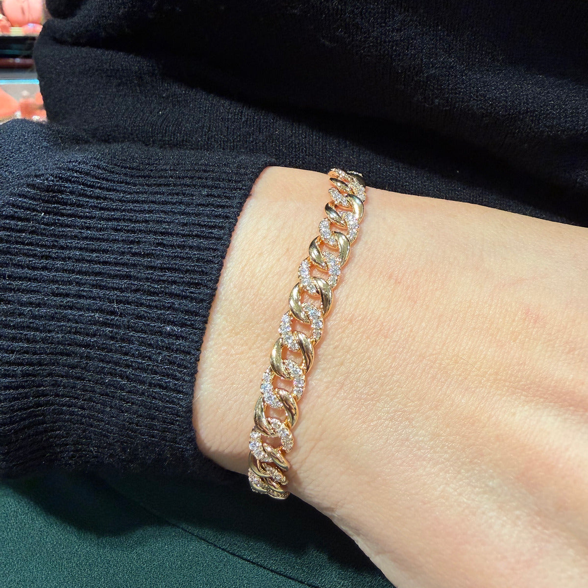 Like Regular Full Pavè White Gold Bracelet - TO BE REVIEWED