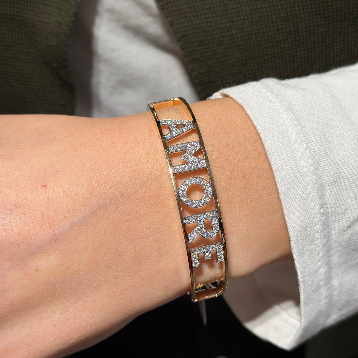 Bracciale Cuff Amore