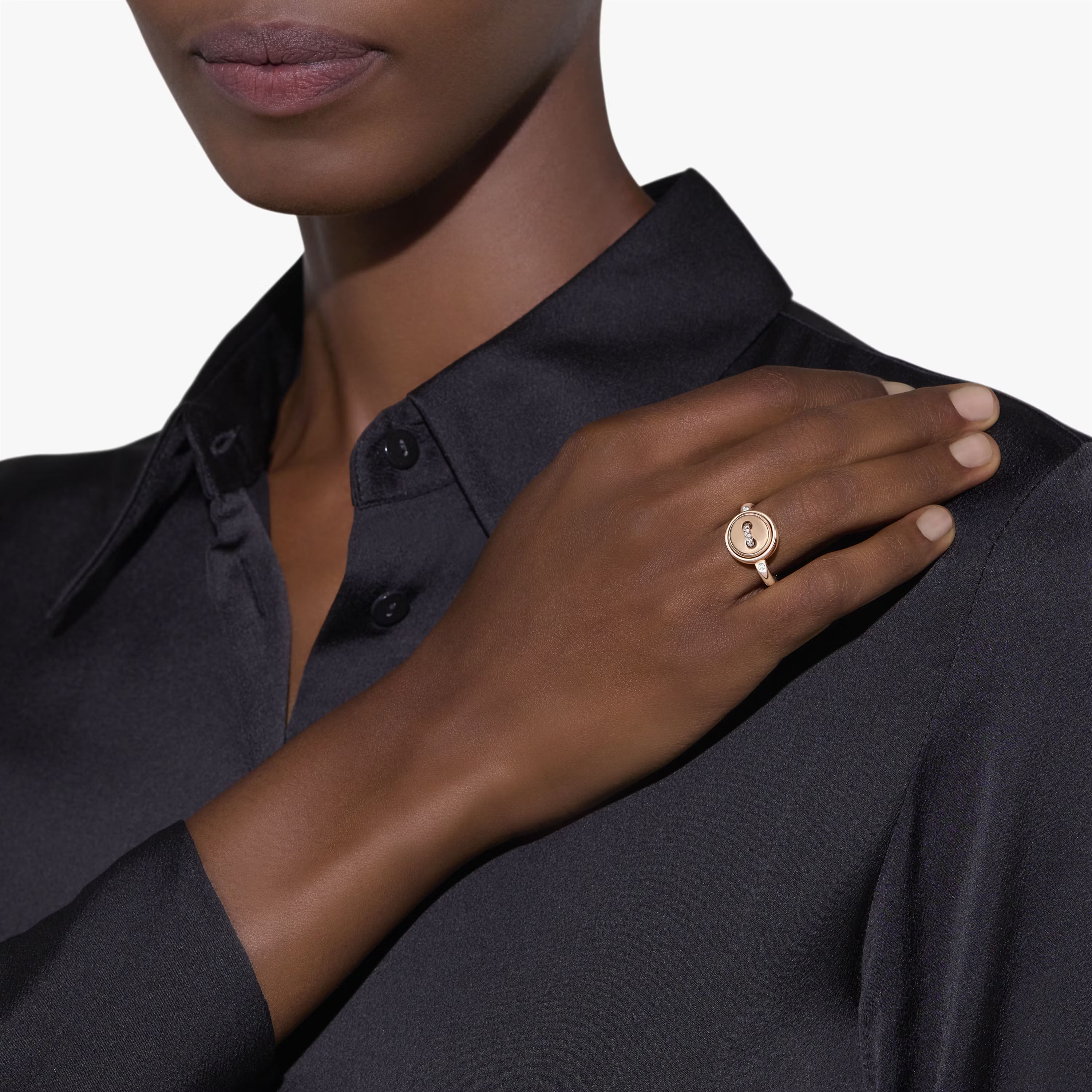 Bague Nude Toi et Moi London Blue Topaz