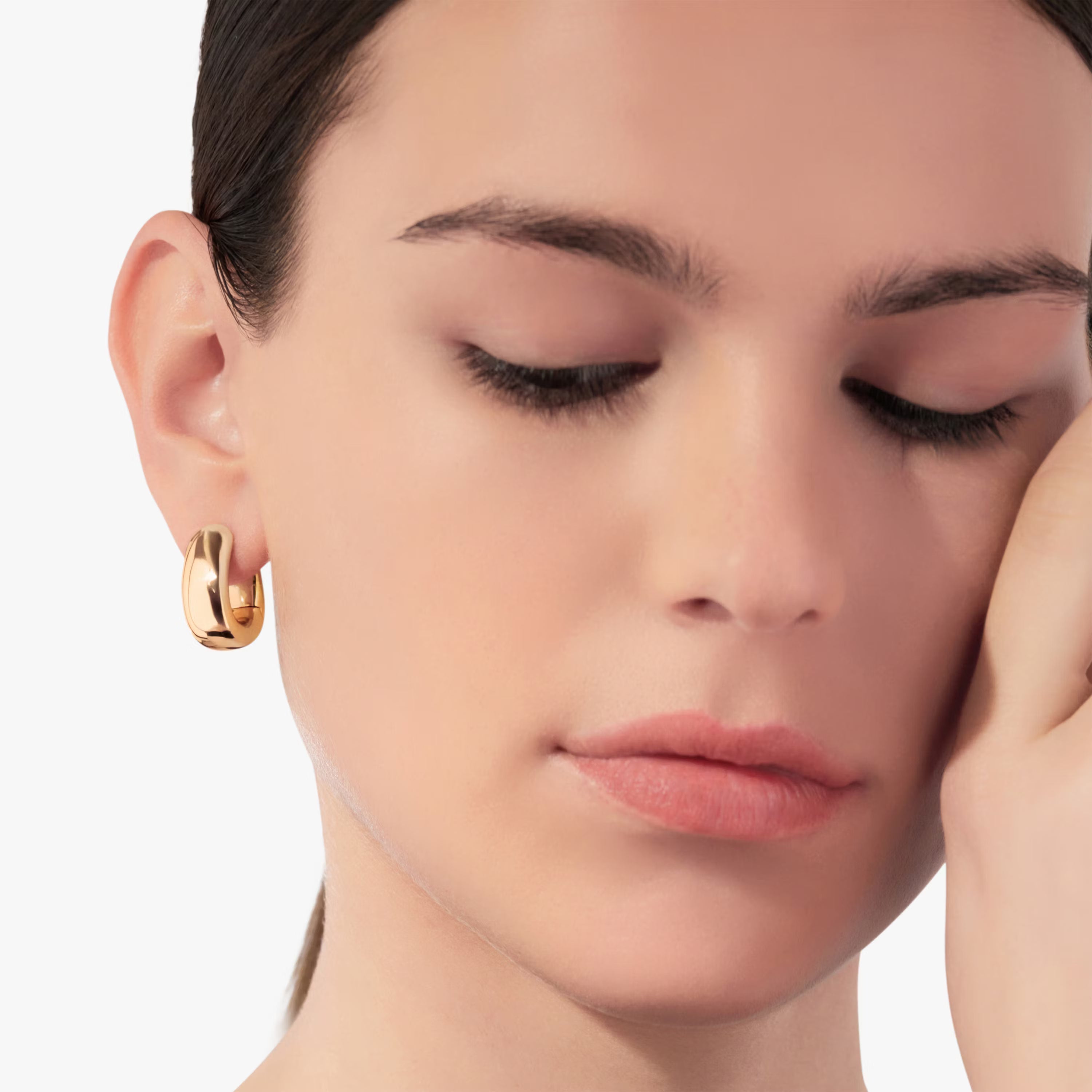 Nudo Toi et Moi Prasiolite and Diamond Earrings