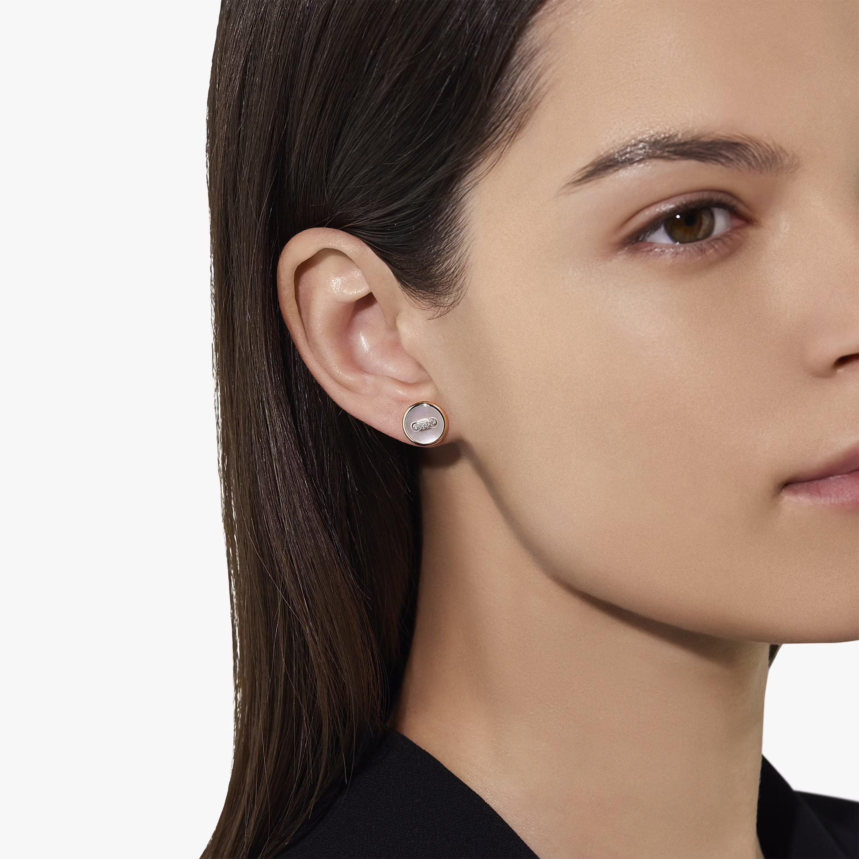 Orecchini Pom Pom Dot Madreperle