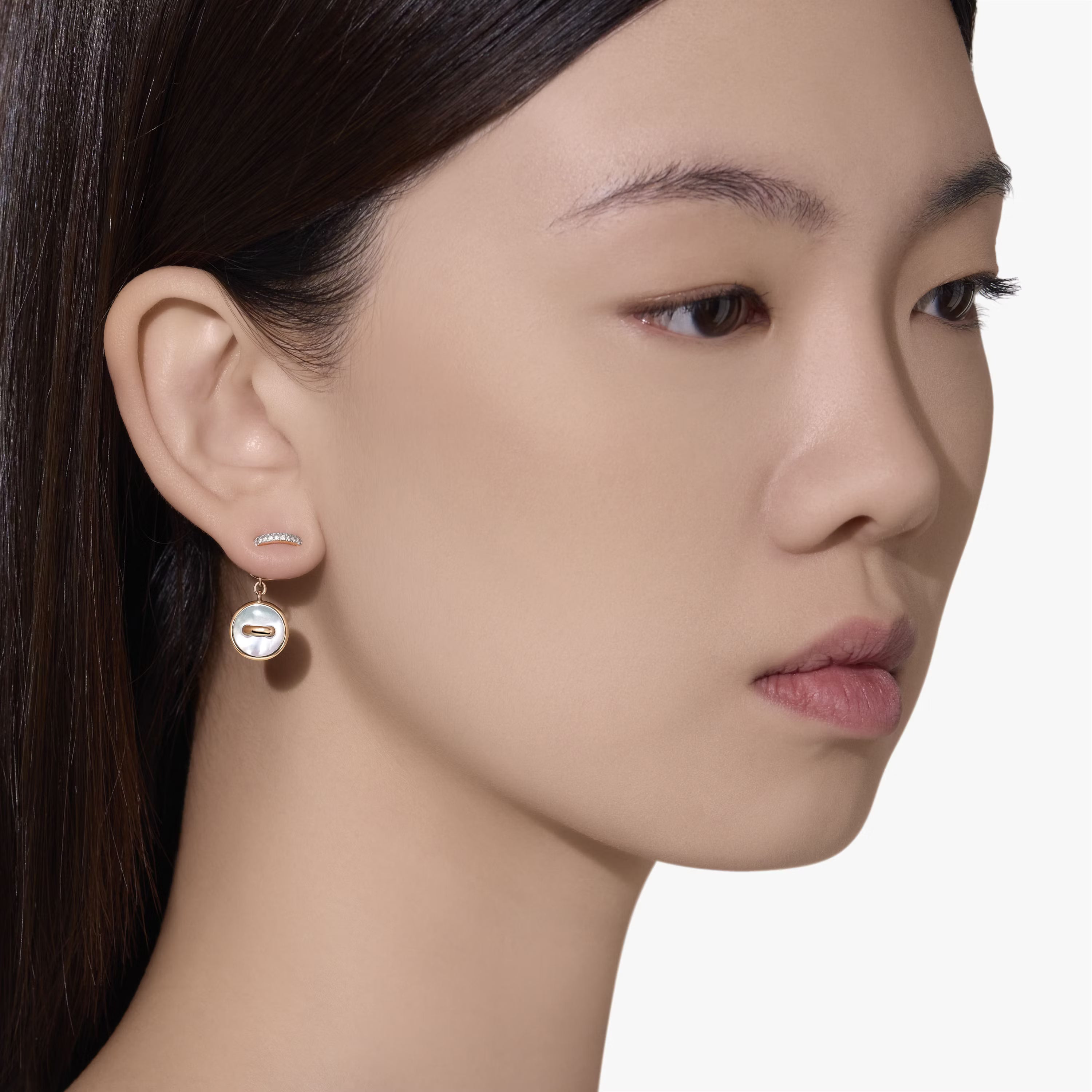 Orecchini Reversibili Pom Pom Dot Malachiti