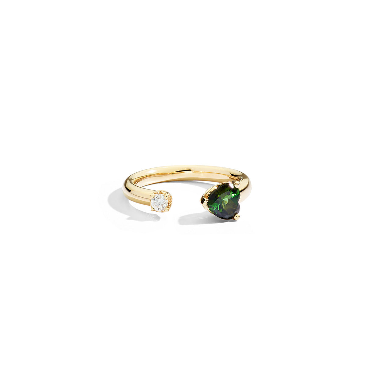 Anello More Tormalina Verde