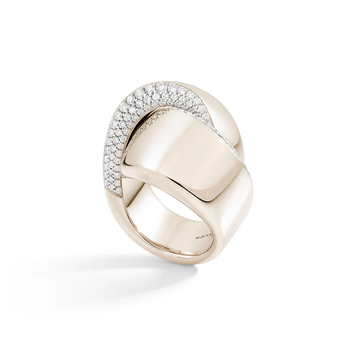 Medium Diamond Hug Ring