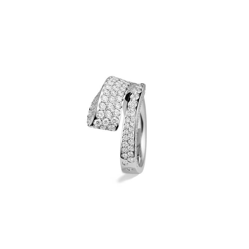 Like Regular Full Pavè White Gold Ring