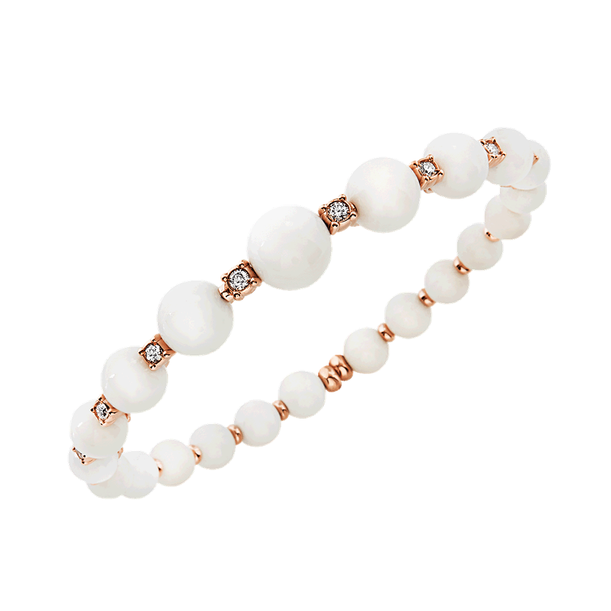 Bracciale Cherie Perle Oro Rosa