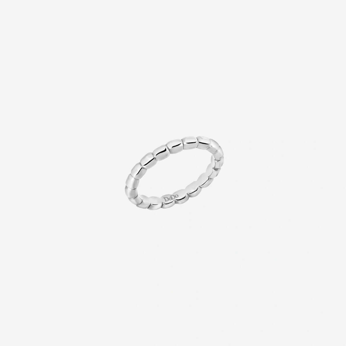 Mini Silver Granelli Ring