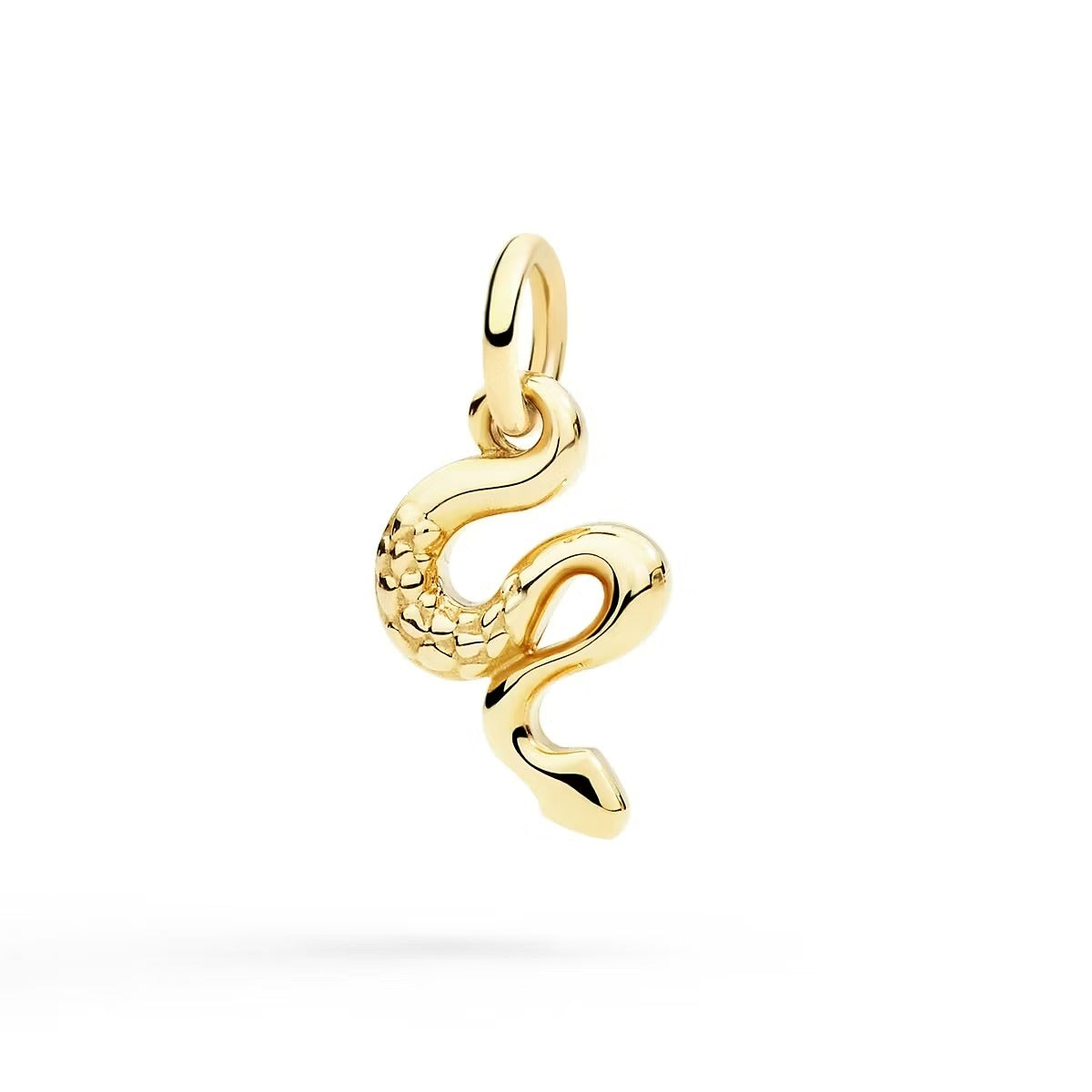 CIONDOLO SERPENTE ORO GIALLO