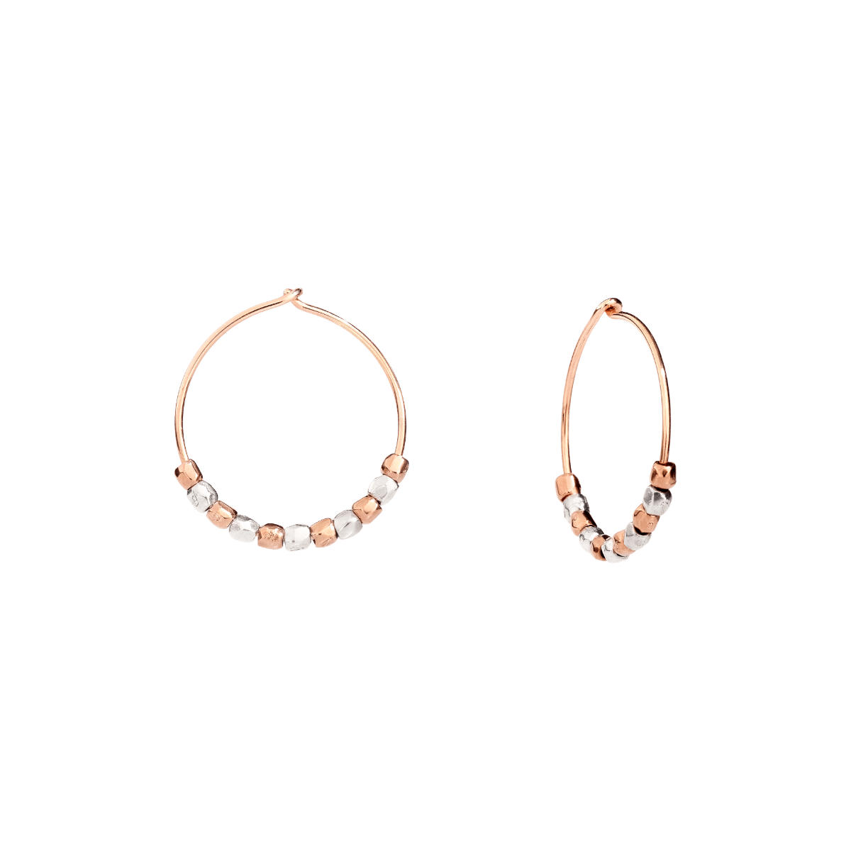 Orecchini Hoop Mini Granelli