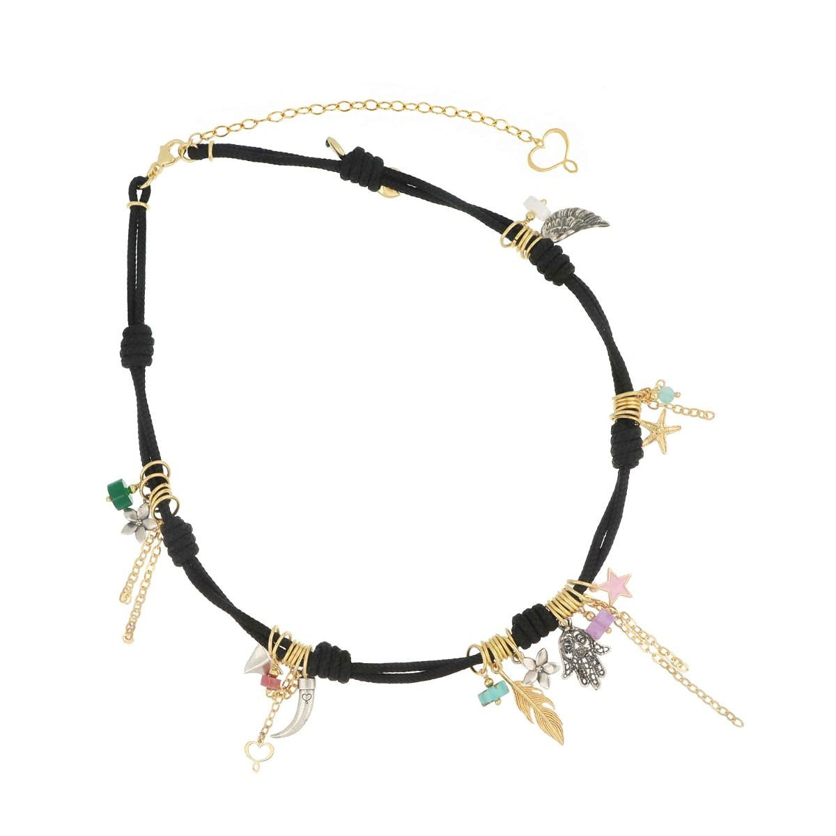 Black Spinel Rosary Bracelet