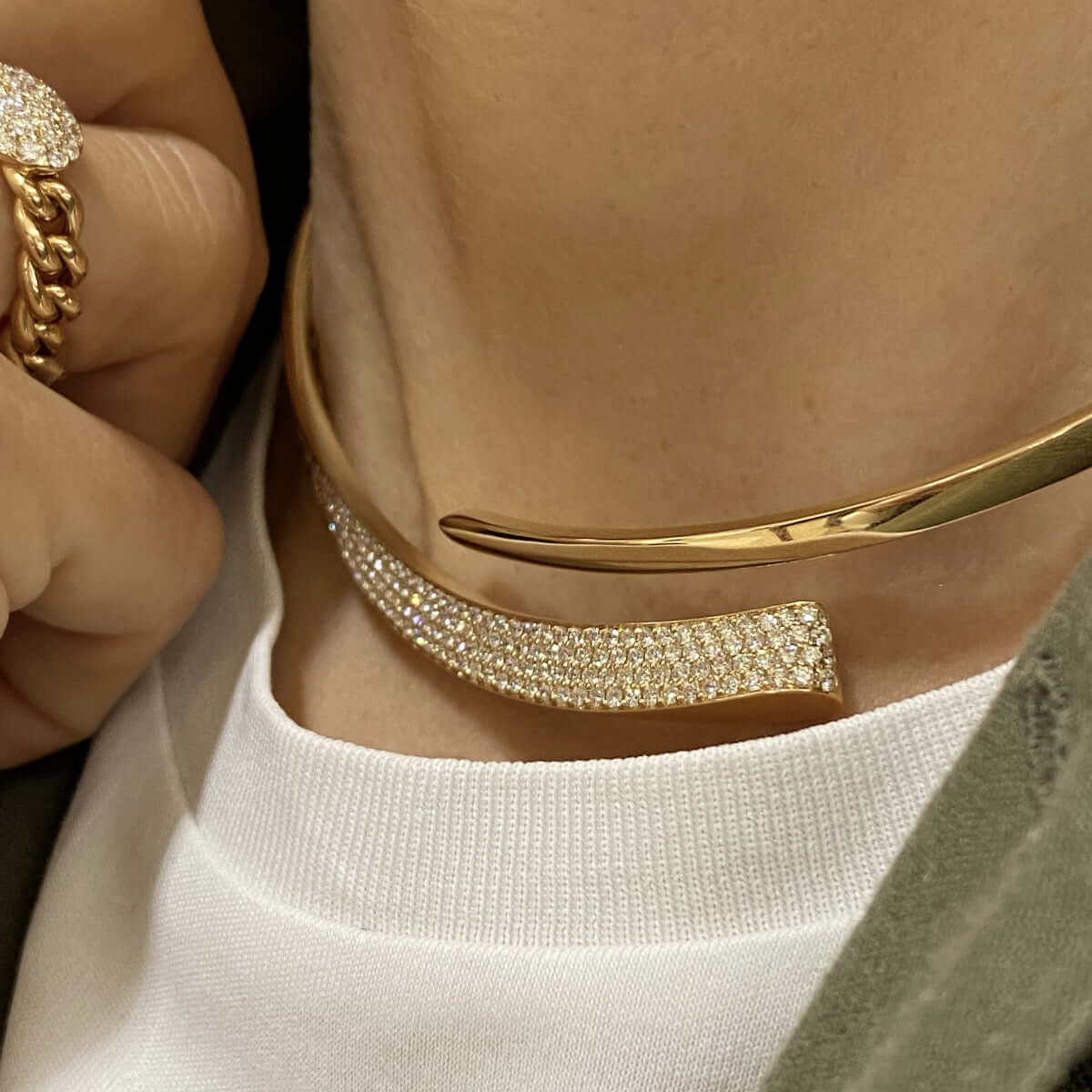 Comme le col rond régulier - À RÉVISER