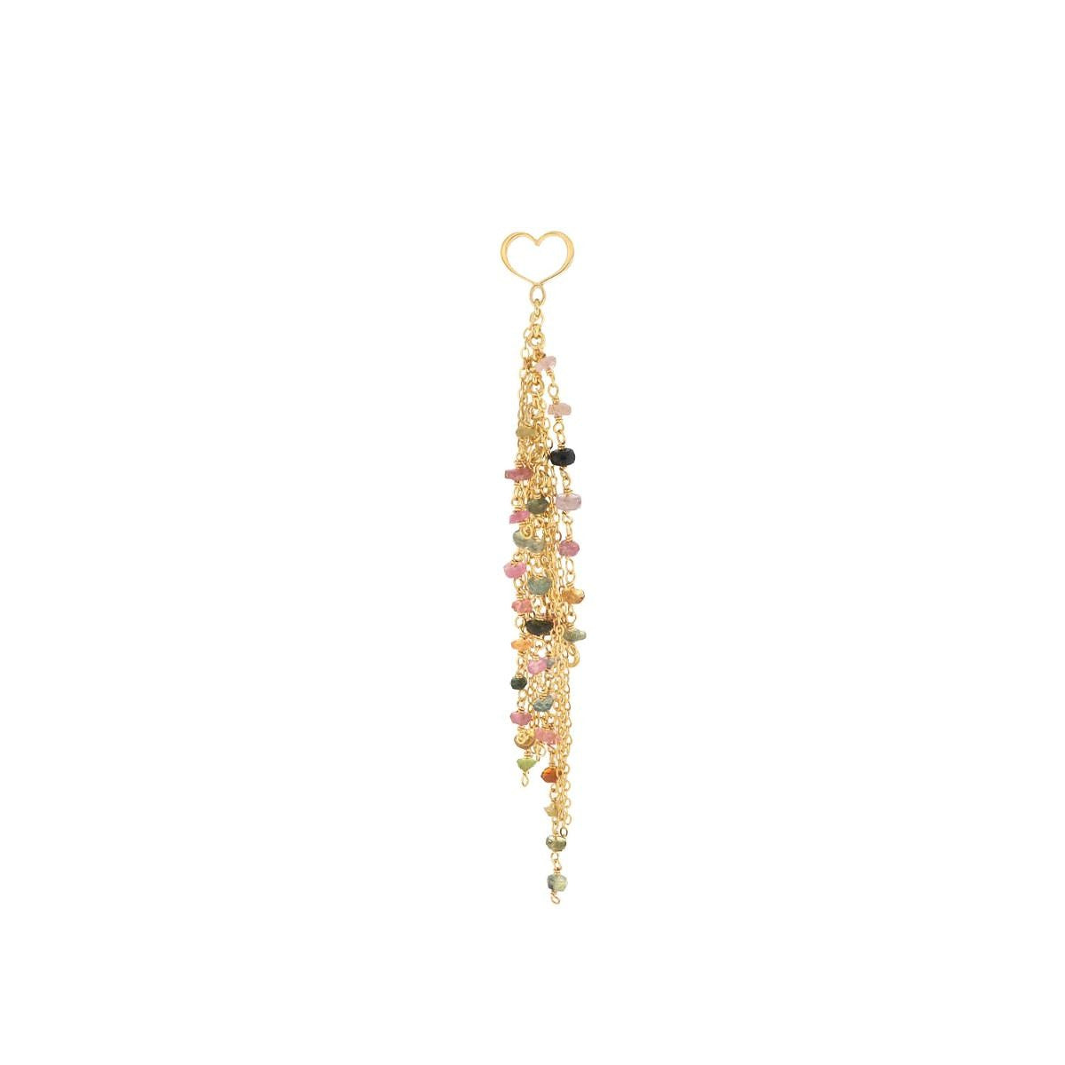 ORECCHINO EARCUFF WOMAN IN CHAINS E PIETRE
