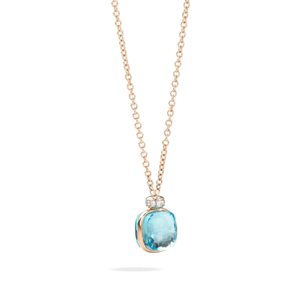 Nude Blue Topaz Necklace