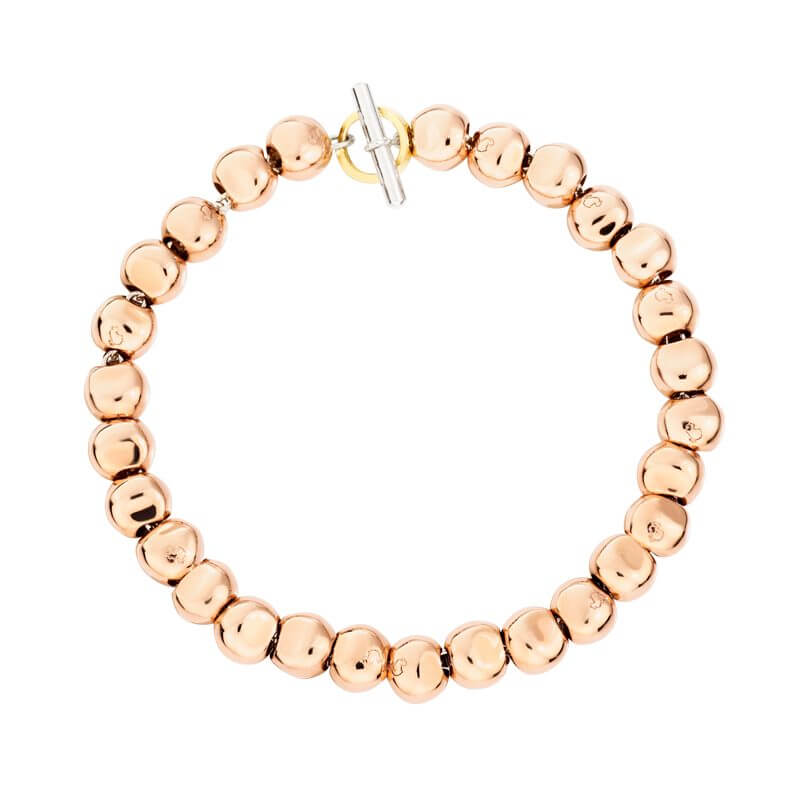 Rose Gold Nuggets Bracelet