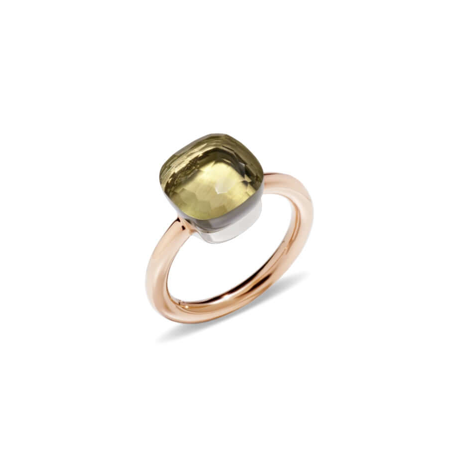 Nude Classic Lemon Quartz Ring