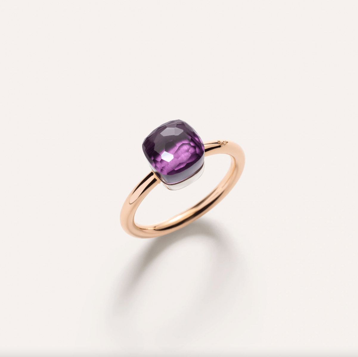 Anello Nudo Petit Ametista