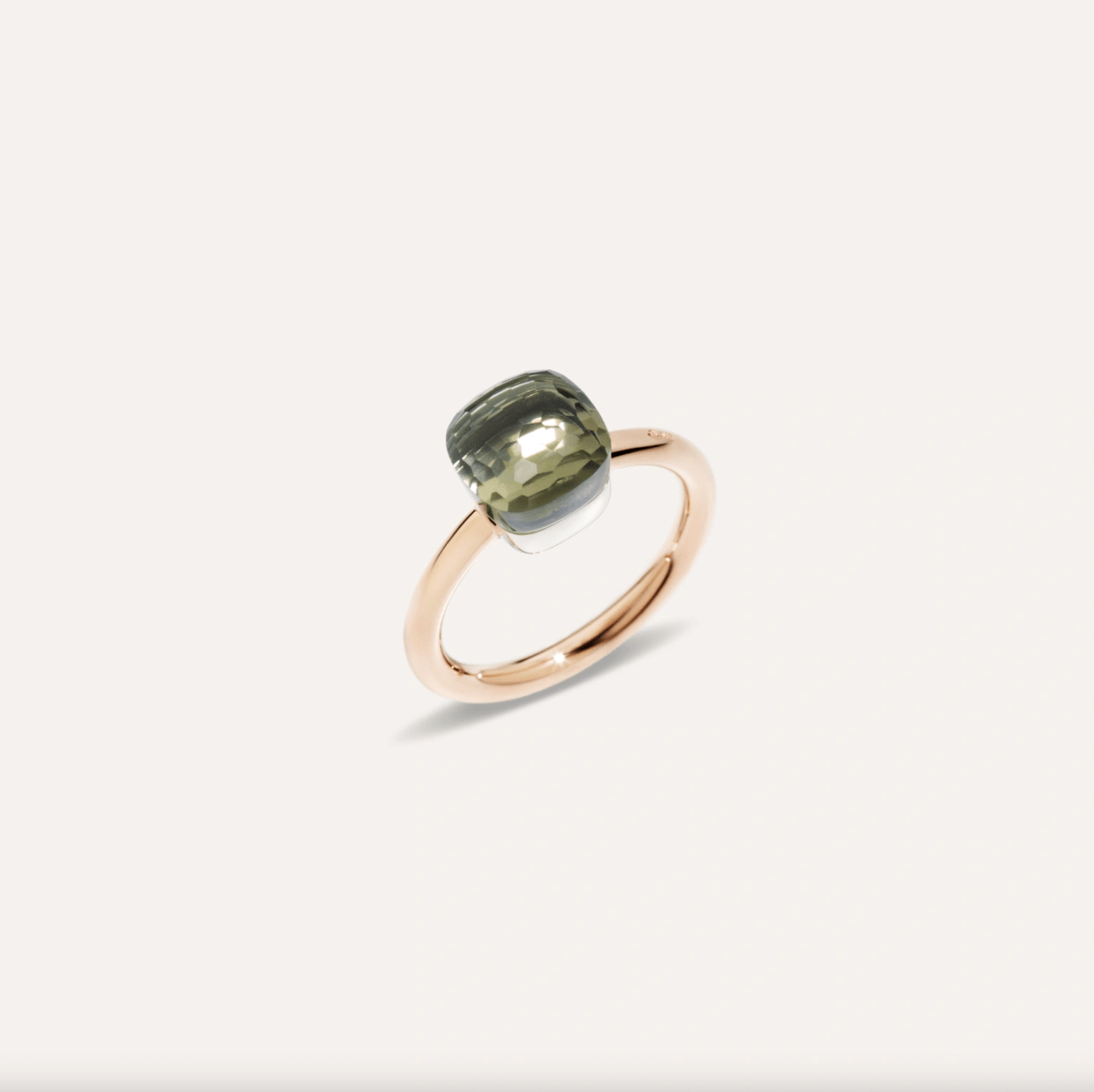 Anello Nudo Petit Prasiolite