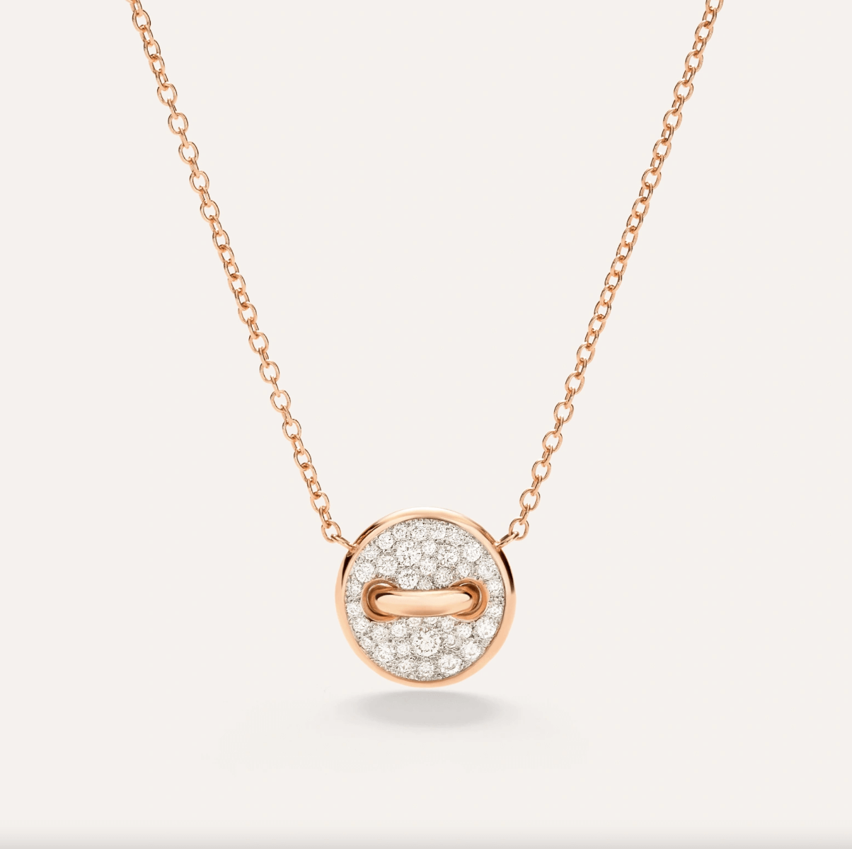 Collana Pom Pom Dot Diamanti