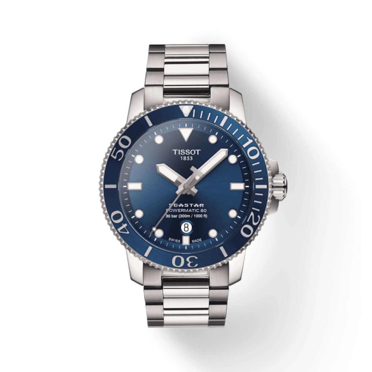 Tissot Seastar 1000 Powermatic 80 Blu