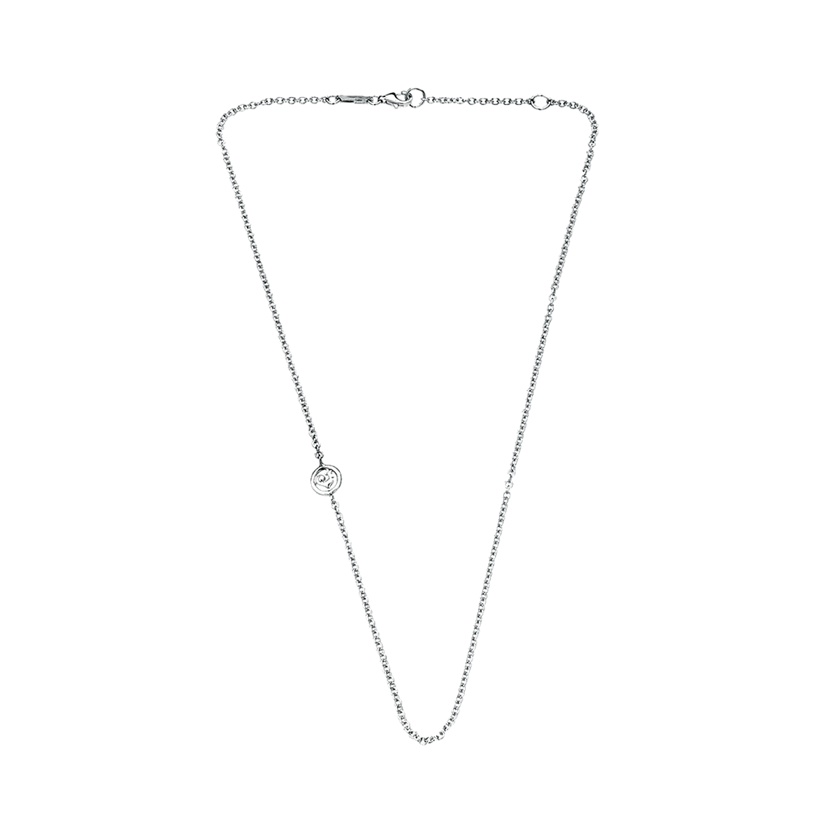 Black Diamond Sequin Necklace