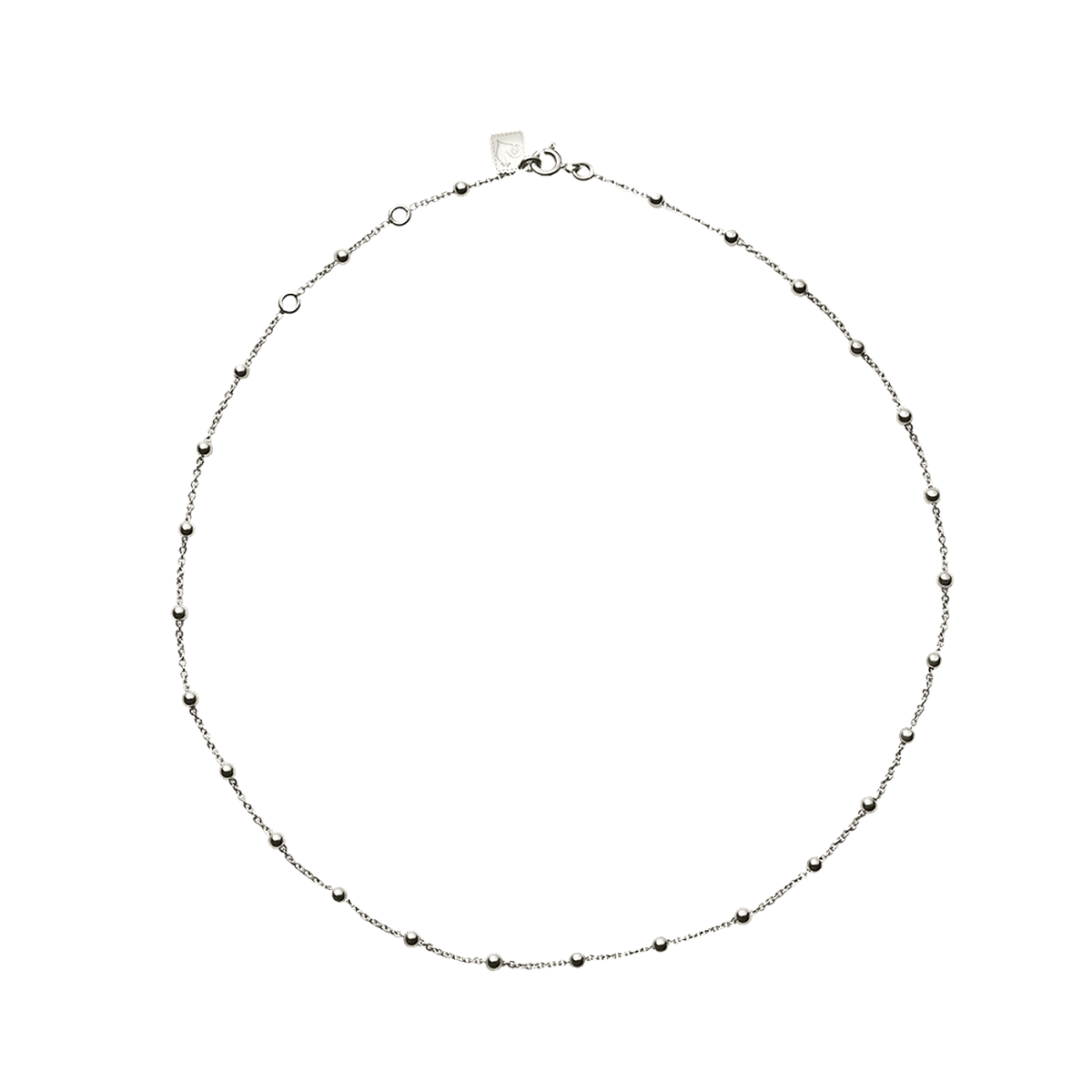 Black Diamond Sequin Necklace