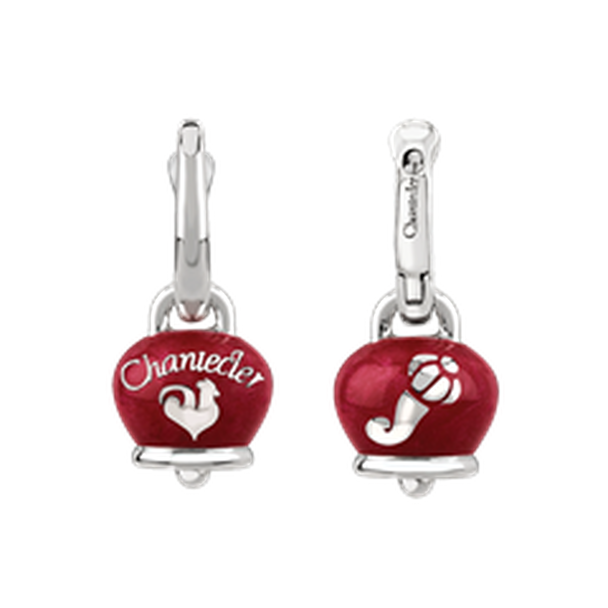 Orecchini Et Voilà Campanella Smalto Rosso