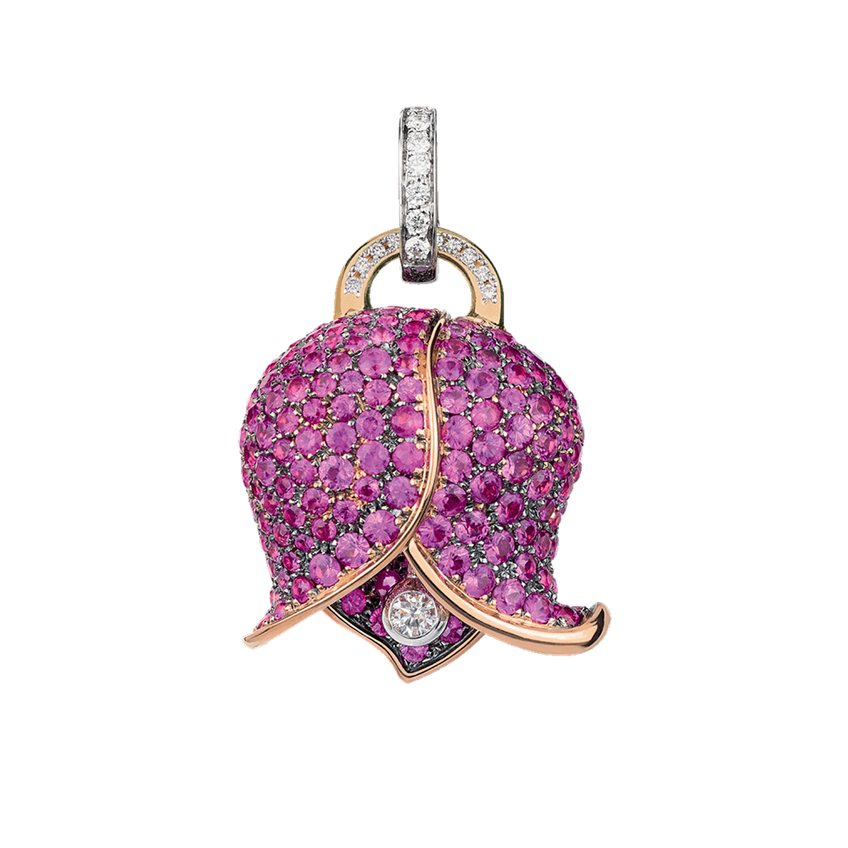 Ciondolo Campanella Bouganville Grande