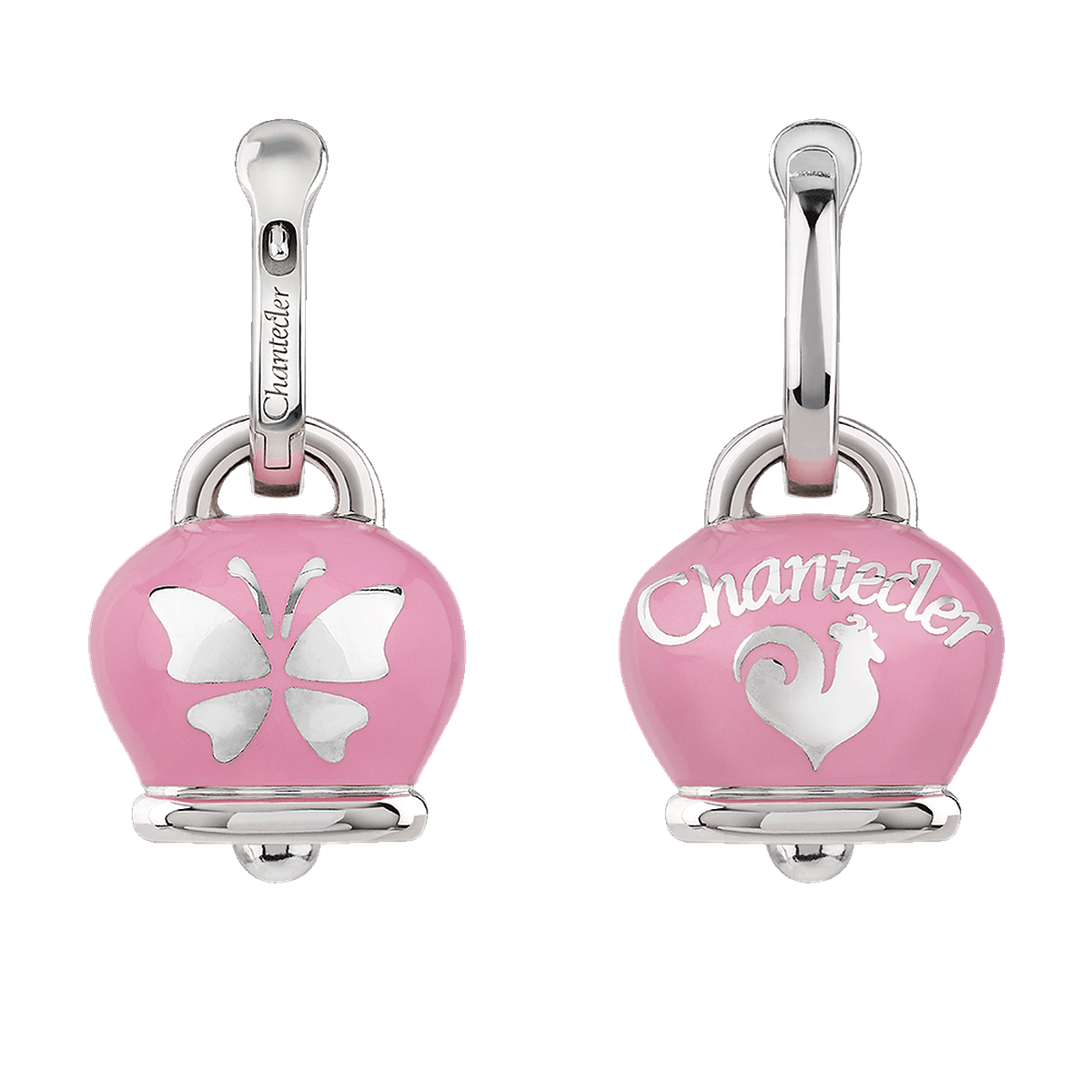 Orecchini Et Voilà Campanella Smalto rosa