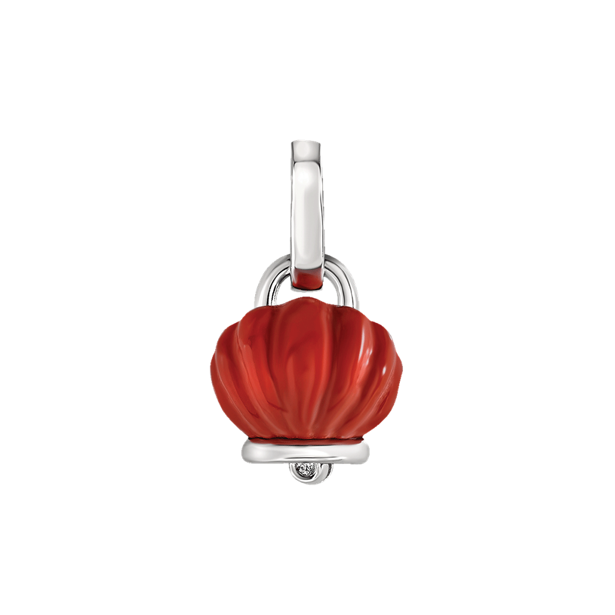 Ciondolo Et Voilà Campanella Capriness Corallo