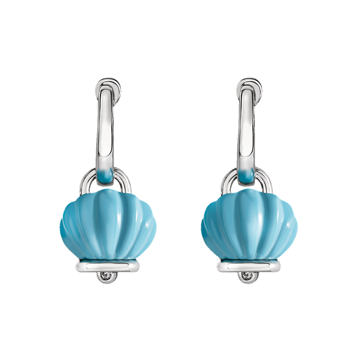 Orecchini Et Voilà Campanella Piccoli Turchese
