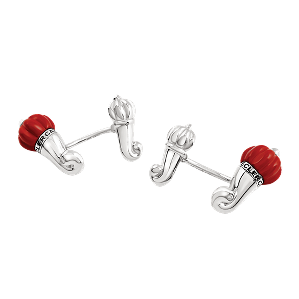 Gemelli Et Voilà Corni argento e rosso