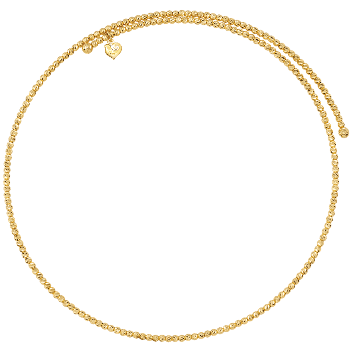 Black Diamond Sequin Necklace