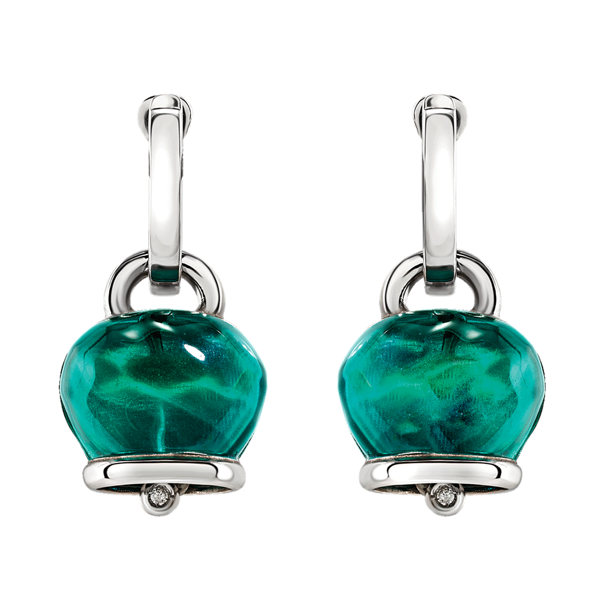 Orecchini Et Voilà Campanella Resina Paraiba