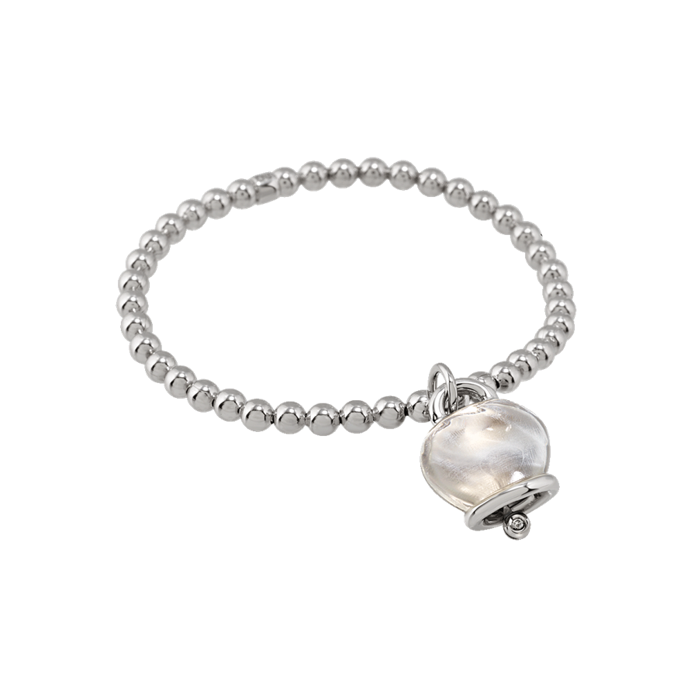 Bracciale Et Voilà Campanelle Resina Cristallo Di Rocca