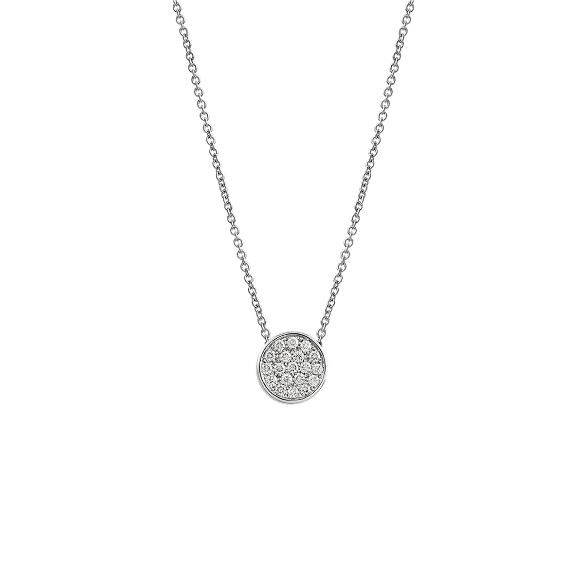 Black Diamond Sequin Necklace