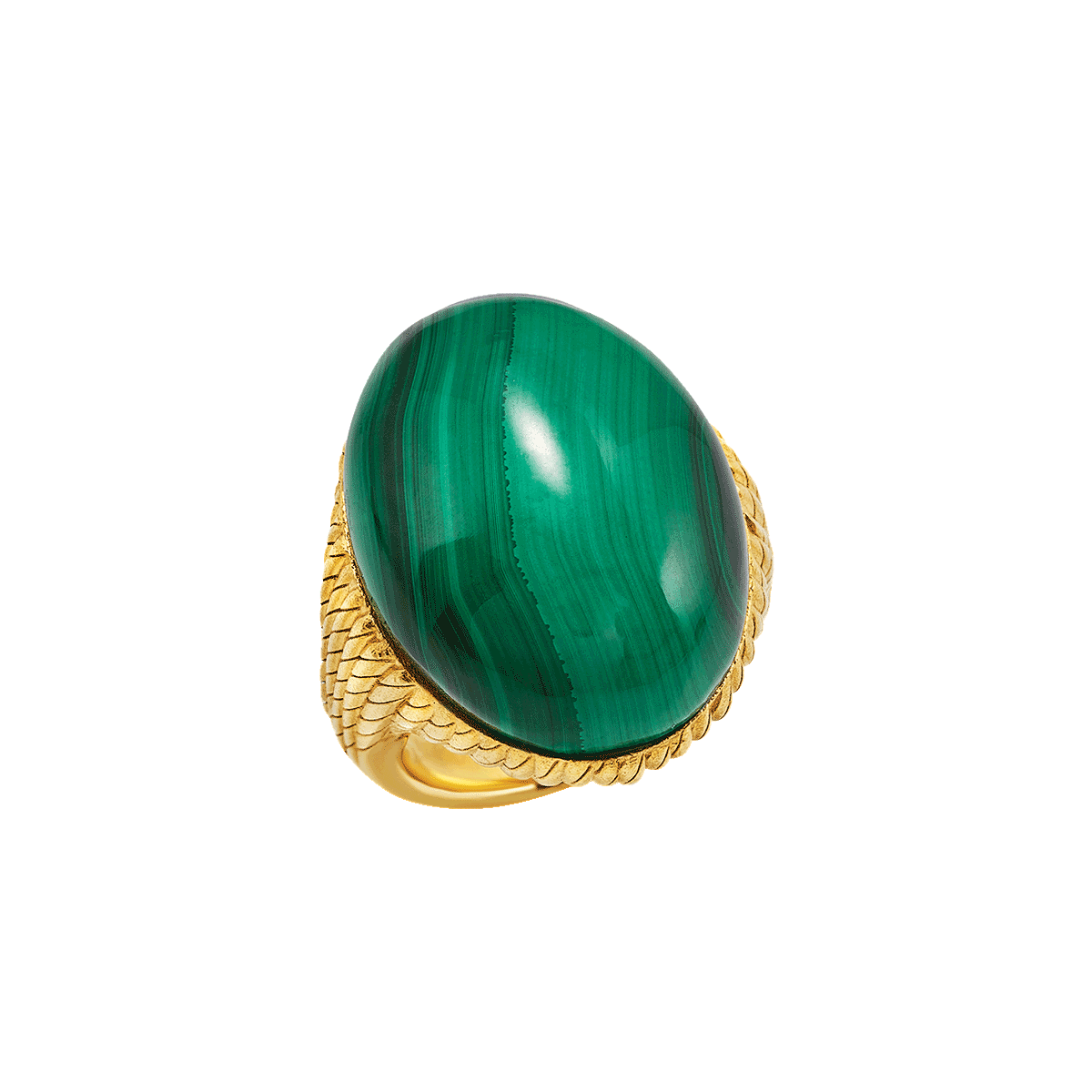 Anello Et Voilà Capriness Argento Malachite